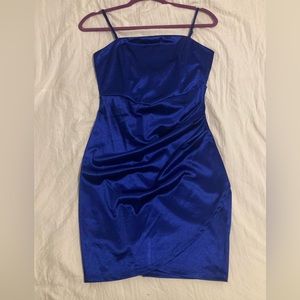 Honey and Rosie Royal Blue Mini Dress